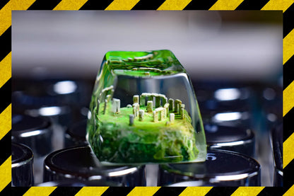 Stonehenge Resin Artisan Keycap, Ancient Wonder Design for Mechanical Keyboard, Handmade Gaming Keycap