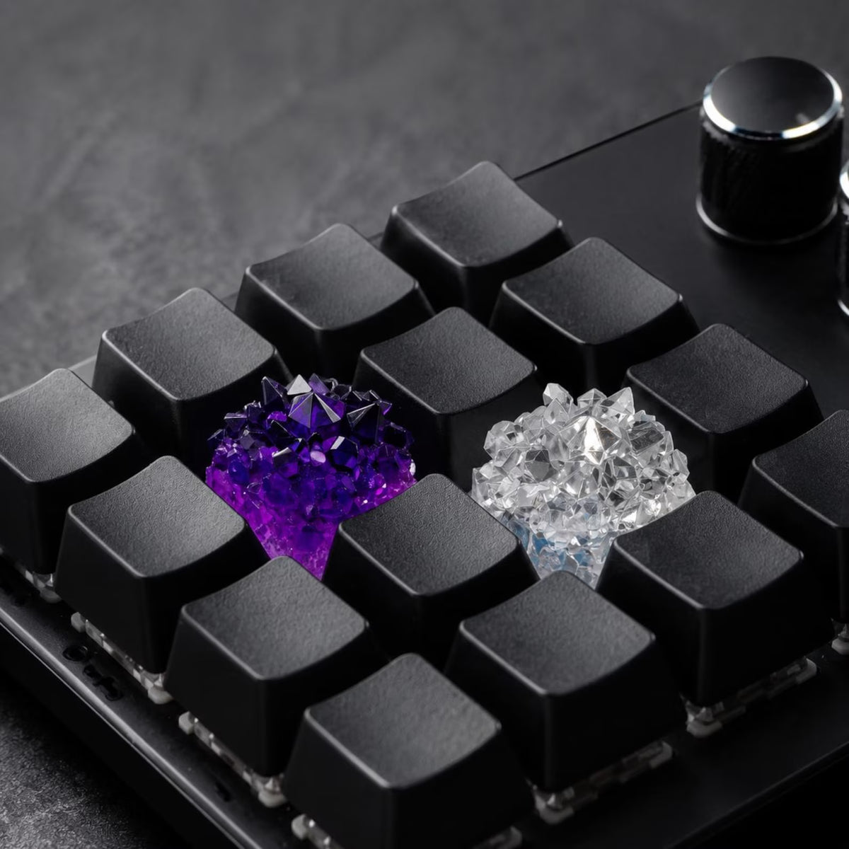 Crystal Resin Artisan Keycap, Transparent Handmade ESC Keycap, Custom Cute Keycap for Mechanical Keyboard